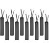 PATIKIL 10Pcs Segnalibri In Pelle Segnalibri Rettangolari Per Lettura Nero | Marcatori Di Pagina, Uomini Donne Insegnanti Lettori Amanti Dei Libri Scrittori