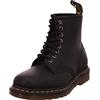 Dr. Martens, Bovver Boots Unisex Adulto, Nero, 44 EU