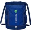 safta F.C. Barcellona NAVY Blue - Zaino sacco, zaino, ideale per bambini di diverse età, comodo e versatile, qualità e resistenza, 34 x 15 x 43 cm, Blu navy, M, Casual