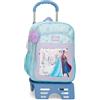 Disney Joumma Frozen In This Together Mochila Escolar con Carro Lila 30x40x13 cm Poliestere 15,6L