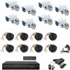 Kit Videosorveglianza AHD IP Cloud DVR 8 Canali 8 Telecamere HD IR 2MPX