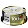 Sony Blu-ray Disc BD-RE XL 100GB 25 Pack Riscrivibile 12 Ore 1-2X Velocità Re...