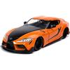 Jada Modello TOYOTA GR SUPRA ARANCIONE da FAST and FURIOUS 9 F9 Scala 1:24 Originale 32097