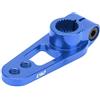Dilwe Braccio Servo RC, Braccio dello Sterzo 25T per Accessorio di Ricambio per Aggiornamento Auto 1/8 1/10 RC(Blue)