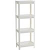 Ikea Scaffale bianco, 4 ripiani, 403.078.66