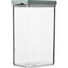 Mepal - Omnia Contenitore Con Coperchio per Alimenti Secchi - Organizzatore per la Cucina - Impilabile ed Ermetico - Lavabile in Lavastoviglie - 2000 ml - Nordic Sage