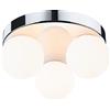 Paulmann 71062 Plafoniera Selection Bathroom Gove IP44 G9 230V max 3x20W dimmerabile cromo, satinato, luce bagno