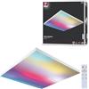 Paulmann 79906 - Pannello LED Velora Rainbow, rettangolare, incl. 1 x 31 W, dimmerabile, colore bianco, in metallo, 3000 K, 595 x 595 mm