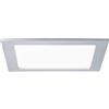 Paulmann 92078 Quality set incasso Panel angol. LED 1x18W 4000K 230V 220x220mm cromo/plast