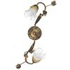 ONLI Lampadario Arianna 2 luci Bronzo