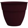 EDA - Vaso di fiori Osaka Ø 20 cm - Volume 2,6 L - Ø 19,3 x H.16 cm - Rosso Borgogna