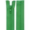 cyclingcolors 2x Cerniera Lampo n. 5 70 cm Chiusure Cursore Tirante Zip Poliestere Abbagliamento Arredamento Cucito Giacche, Verde felce