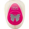 Vaessen Creative Perforatrice a forma di farfalla - 1,7 x 2,1 cm - Fustella per carta fai da te, carta per album o decoupage