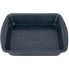 Russell Hobbs RH00997EU Nightfall Stone Piatto quadrato, 26 cm, marmo blu, 100% PFOA Free, perfetto per Brownies, Verdure mediterranee e flapjacks