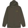 Lyle & Scott Uomo Giacca Con Cappuccio Con Zip, Jet Black, M