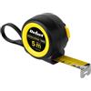 Rebel RB-1133 - Metro a nastro professionale robusto con sistema di avvolgimento, 5 m, larghezza 25 mm