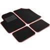 Start Set tappetini auto essential bordo rosso.