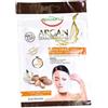 Equilibra Maschera Viso Idratante Monodose Equilibra Argan, Tessuto Restitutivo 20g - Trattamento Intensivo Pelle Radiosa