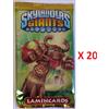 Edibas Skylanders Giants 1^ Serie Lamincards Lotto 20 Bustine Edibas