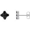 THOMAS SABO Orecchini a perno in argento Sterling 925 annerito