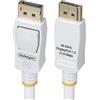 Startech.com Cavo Startech DisplayPort 1.2 4K 3m Bianco [DP12-CABLE-10FTW]