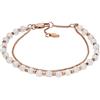 Fossil Women's Semi precious beads with lobster clasp closure bracelet