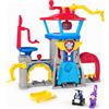 Spinmaster PAW Patrol Air Rescue, Set di gioco Pup Squad Aeroporto di Adventure Bay con Vei