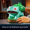 Spinmaster 4D Build , Pokémon Bulbasaur, Kit di Modellismo 3D, Puzzle per Adulti, 195 pezzi