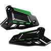 Modeer Per kawasaki Z900 2018-2025 Z900SE 2022-2025 Moto CNC Poggiapiedi Pedale Protezione Foot Peg Heel Plates Guard Cover z 900 se Accessori (nero-verde)