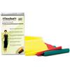 TheraBand Set di 3 bande per esercizi senza lattice TheraBand 3 x 1,50 m leggere, medie e forti