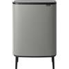 Brabantia Bo Touch bin Hi - Cestino dei rifiuti 2 x 30 litri, grigio 130663