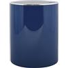 MSV serie bagno "ASPEN" design bidone per cosmetici bidone a pedale bidone con coperchio basculante bidone per rifiuti 6 litri (ØxH): circa 18,5 x 26 cm blu scuro pastello