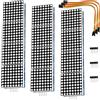 AZDelivery AZ-Delivery LED MAX7219 8x32 4 in 1 Modulo di visualizzazione LED a matrice di punti compatibile con Arduino e Raspberry Pi, matrice di 3x LED