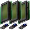 AZDelivery AZ-Delivery Display HD44780 2004 Bundle display LCD 4x20 caratteri con interfaccia I2C Verde, 3x Bundle