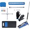 BGS technic BGS Set per cambio ruote con martinetto di manovra 1,5 t 10 pz - 9680