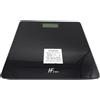 Home-Fashion Bilancia elettronica pesapersonePeso corporeo (peso massimo: 180 kg)bianco 28X28 CM Display digitale