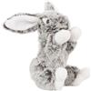 Uni Toys Coniglio di peluche grigio 20 cm