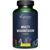 Vegavero Multi Magnesium | 180 capsule | complesso con 4 forme di magnesio | vegano