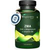 Vegavero ZMA | 120 capsule | Magnesio + Zinco + Vitamina B6 | vegano