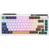 Royal Kludge Tastiera meccanica senza fili Royal Kludge K75 Pro Rgb, interruttore Eternity (nero e bianco)