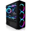 Greed® MK2 Pro - PC Gaming High End - AMD Ryzen 7 5700X - Nvidia RTX 5070 12GB - 16GB RAM - Raffreddamento a Liquido - 1TB SSD - 4K - Wi-Fi - Win11 Pr