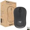 Logitech M240 for Business - Mouse wireless silenzioso, ricevitore USB Secure Logi Bolt, Bluetooth, certificazione globale per Windows, Mac, Chrome, Linux, iPadOS, Android; grafite