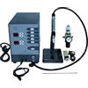 ULLOORD Saldatore a punti automatico Impulso Argon Saldatrice ad arco Saldatrice per gioielli 220 V Saldatrice a punti per saldatura gioielli Strumento di riparazione 50-600A, 100W
