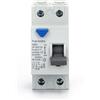 Watio Wave Interruttore differenziale 2P 63A 30mA CA, ideale per la protezione dei circuiti elettrici e la prevenzione delle scosse elettriche.
