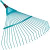 Gardena Scopa a Denti Metallici combisystem: Scopa a ventaglio per la Pulizia e l'arieggiatura di Prati muschiosi, Duroplast, Larghezza 50 cm (3100-20)