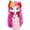 IMC Toys IMC - Gattino VIP Pets Cats. Gatte da 9,5 Cm e Capelli 30 cm (Exp 6 Pezzi) MOD Sdos, Multicolore (713031)