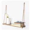 LBSIGN Mensola A Parete Stile Industrial In Corda E Abete Naturale Elis