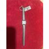 Lorenz Orologio Vintage NOS Lorenz Quartz 2308803 Cassa Quadrata RITIRO MILANO