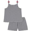 Petit Bateau A0cjx, Pyjacourt Bambina, Blu/Bianco, 5 Anni