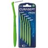 Curasept Proxi Angle T17 Scovolino Angolare Verde 5 Pezzi